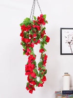 2.7Ft Artificial Hanging Bougainvillea Creeper Flowers Pack of 1
