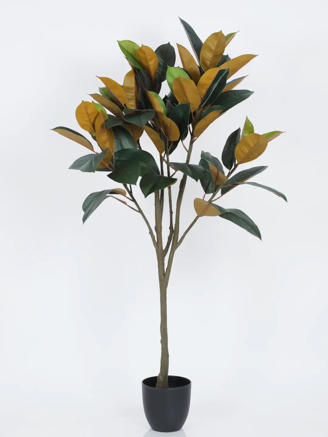 4.5Ft Artificial Rubber Plants for with Pot