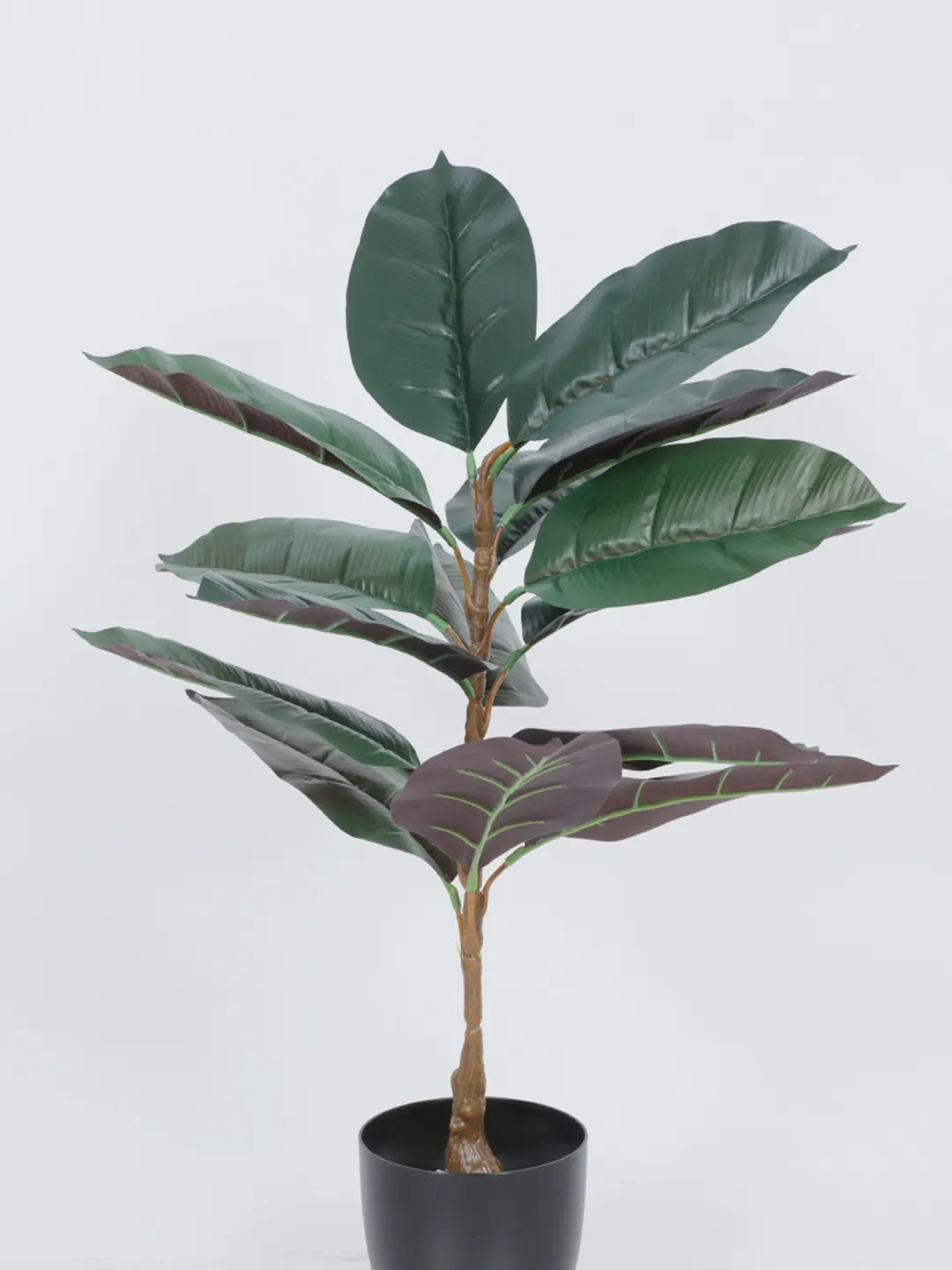 2.4Ft Artificial Banana Plants for with Black Pot
