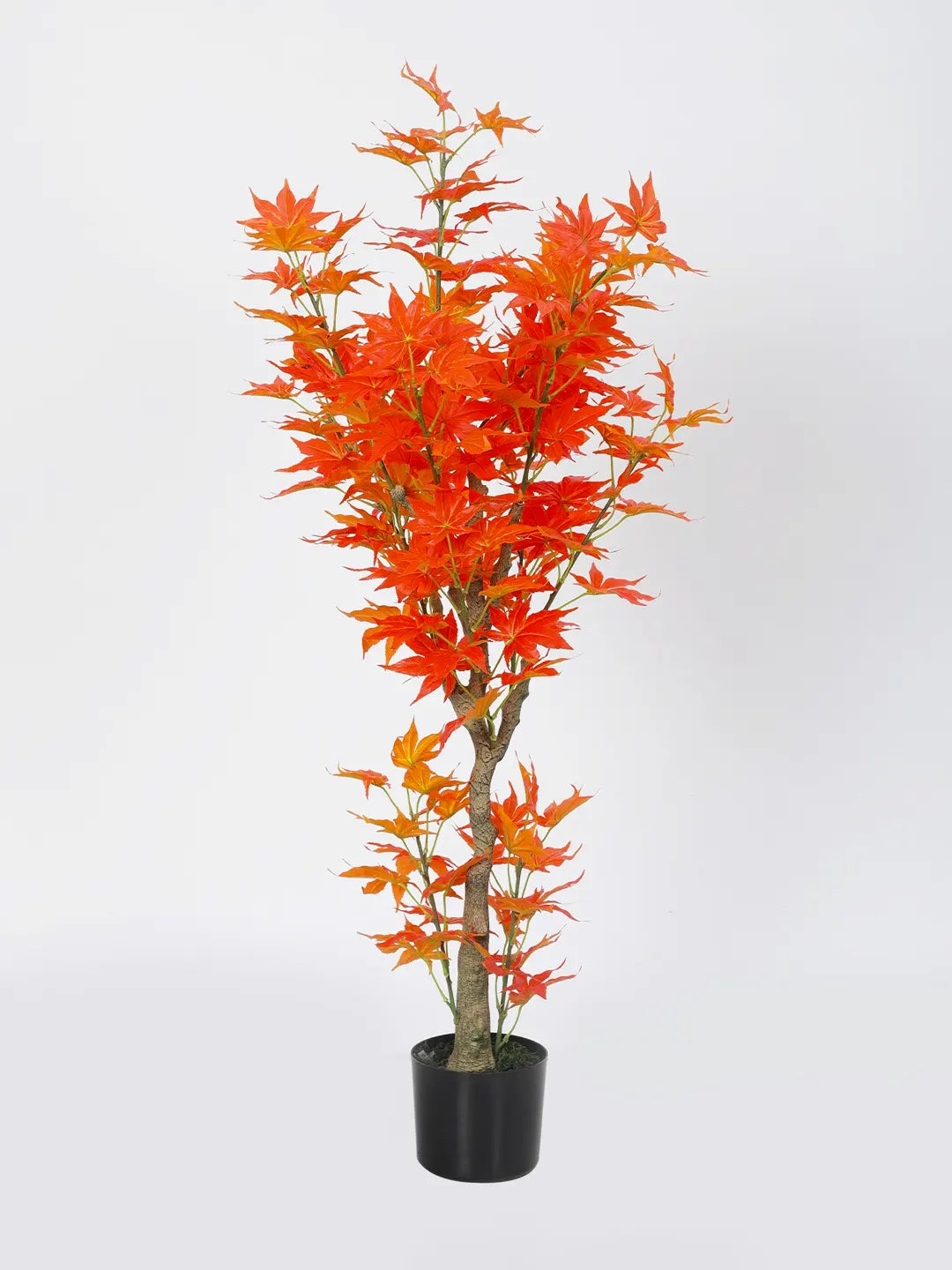 4Ft Artificial Maple Plants Tree with Pot