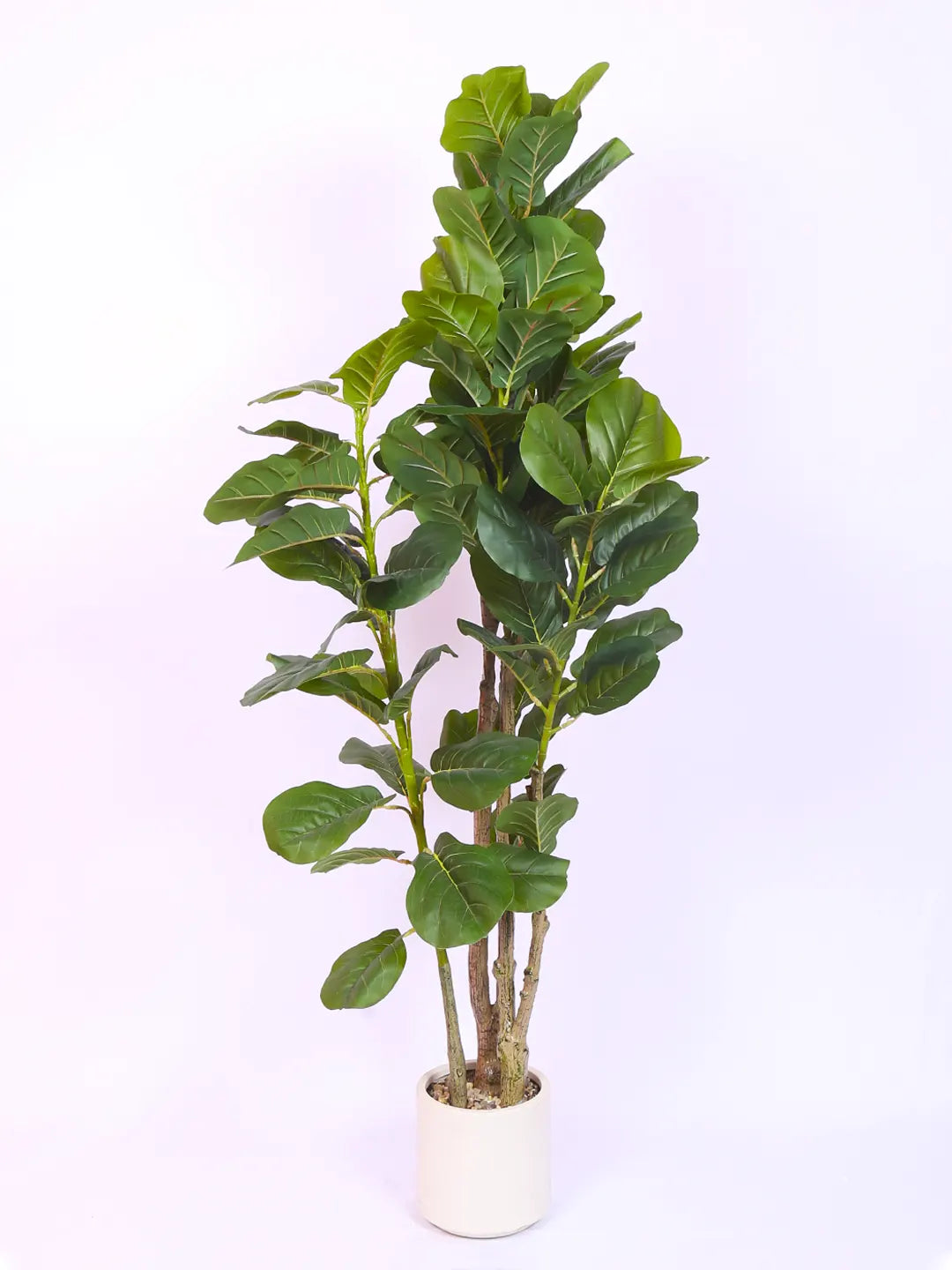 5Ft Artificial Fiddle Leaf Fig Tree,With Pot