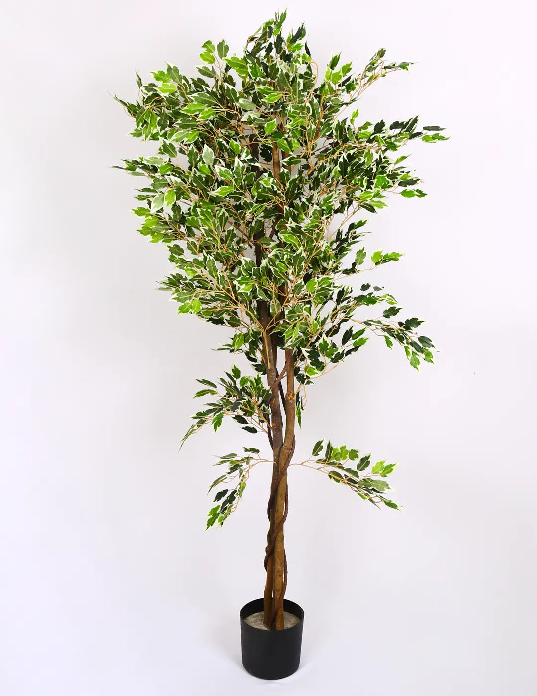 5.2Ft Artificial Mini Ficus Plant Trees with Pot