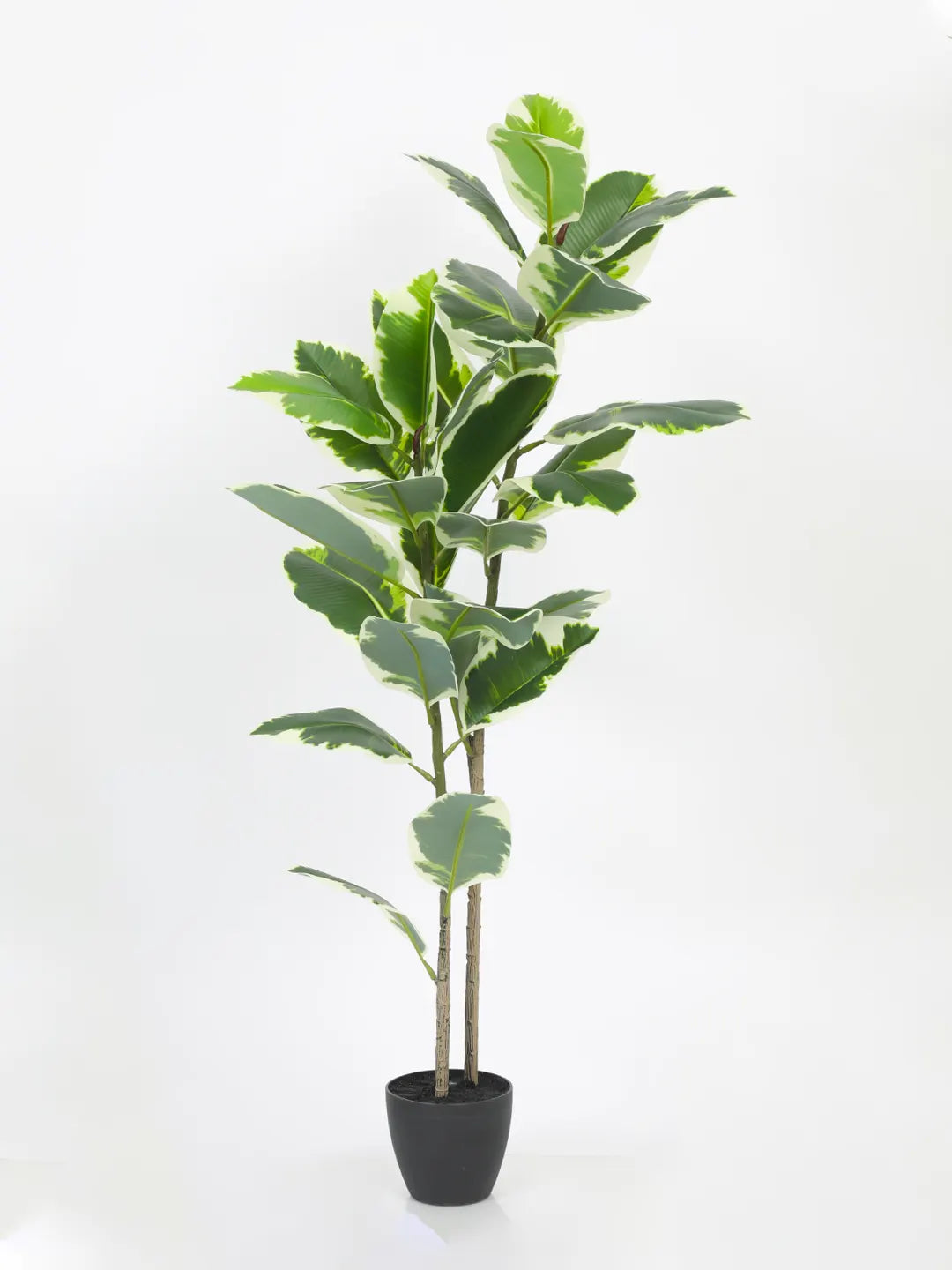 4.Ft Artificial Rubber Plants With Pot