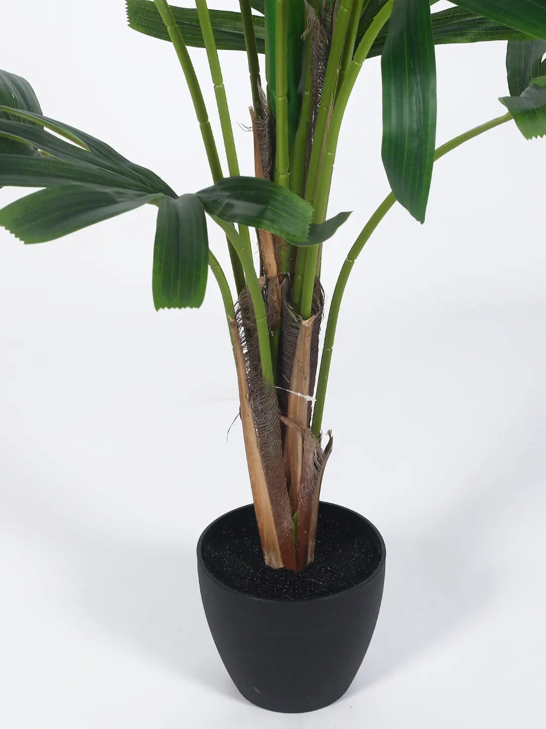 4.Ft Artificial Rhapis Plants,With Pot