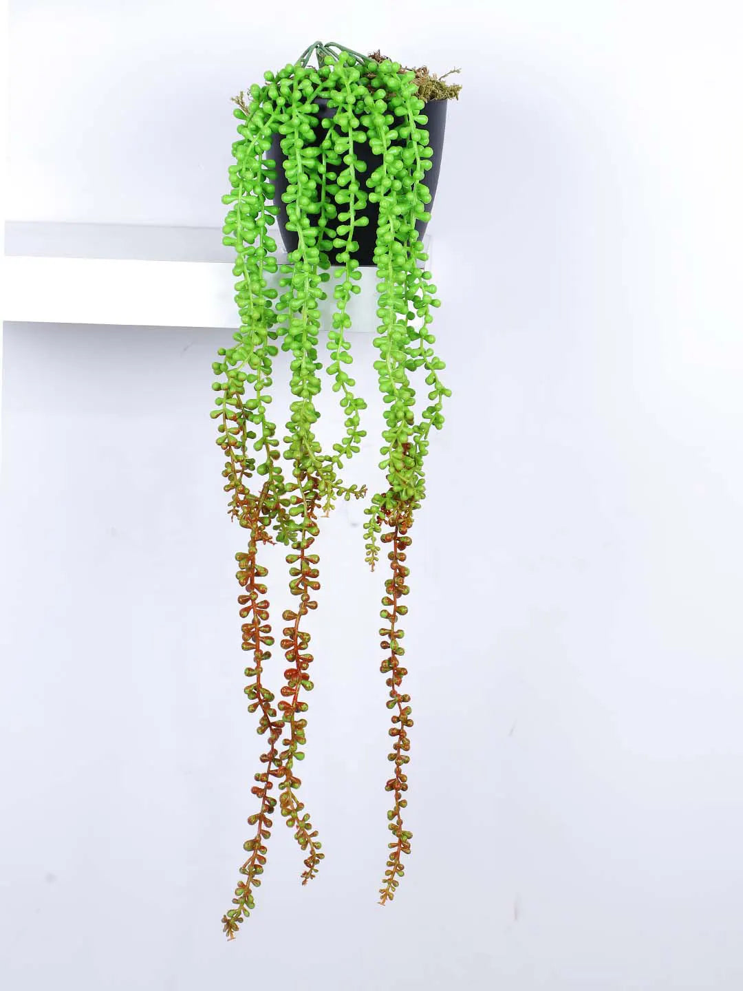 2.6Ft Artificial Hanging Plants With Pot
