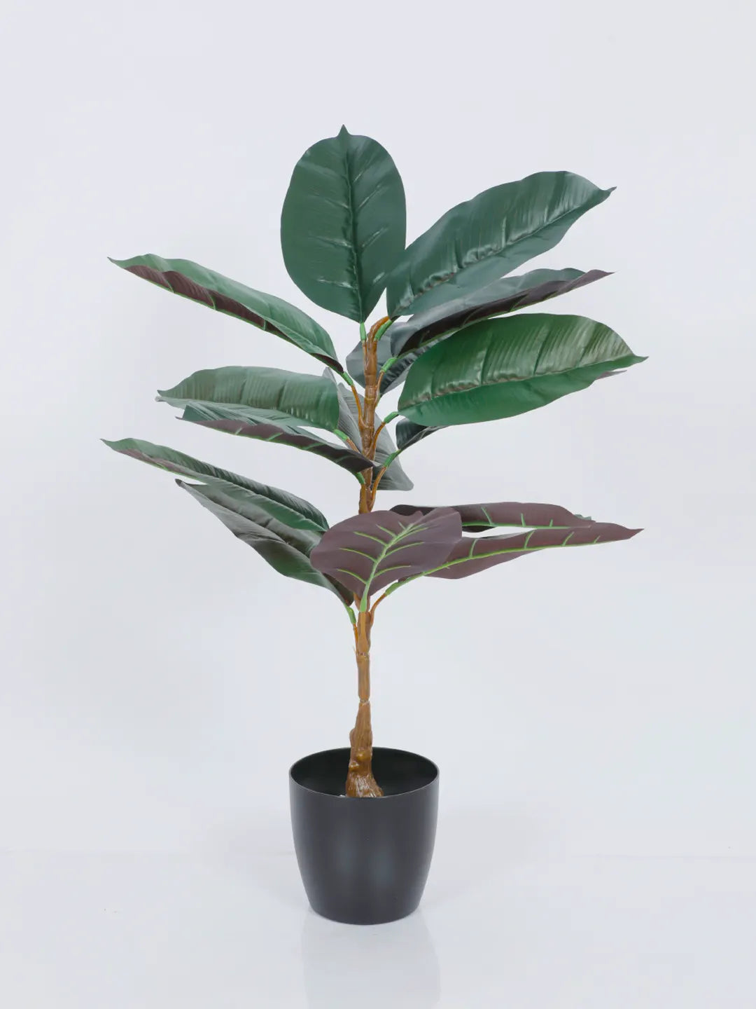 2.4Ft Artificial Banana Plants for with Black Pot