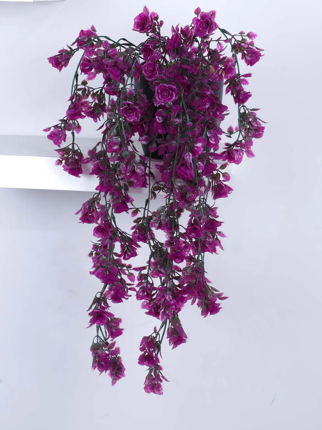 2.2Ft Artificial Hanging Plants With Pot,