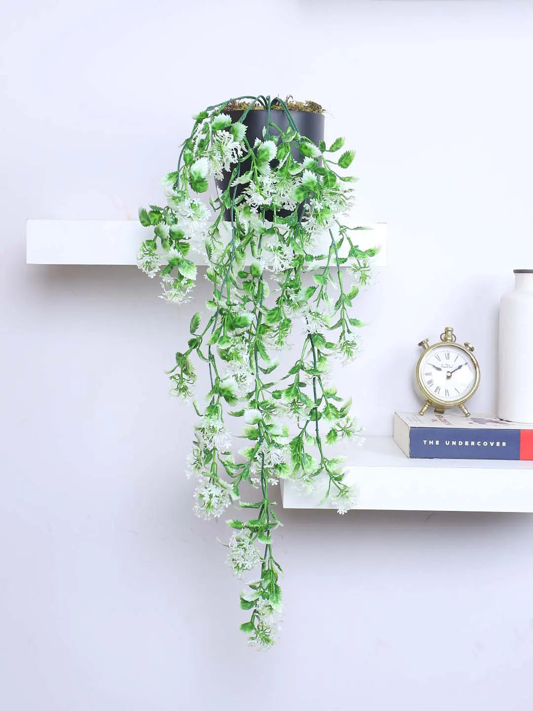 2.2Ft Artificial Hanging Plants With Pot,