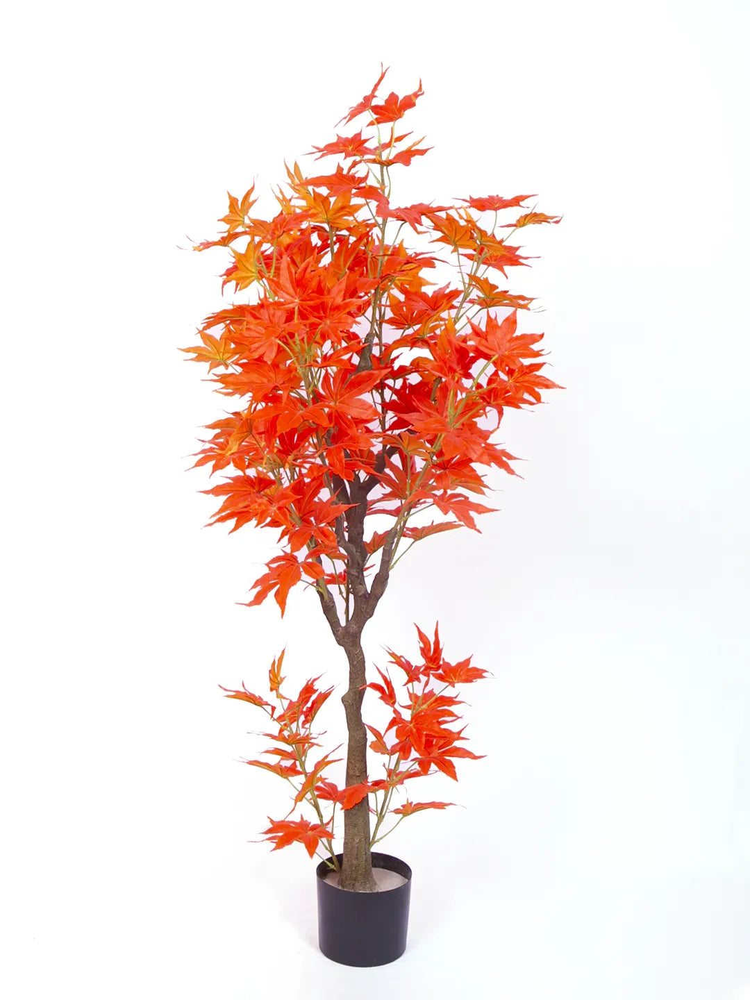 4Ft Artificial Maple Plant with Pot