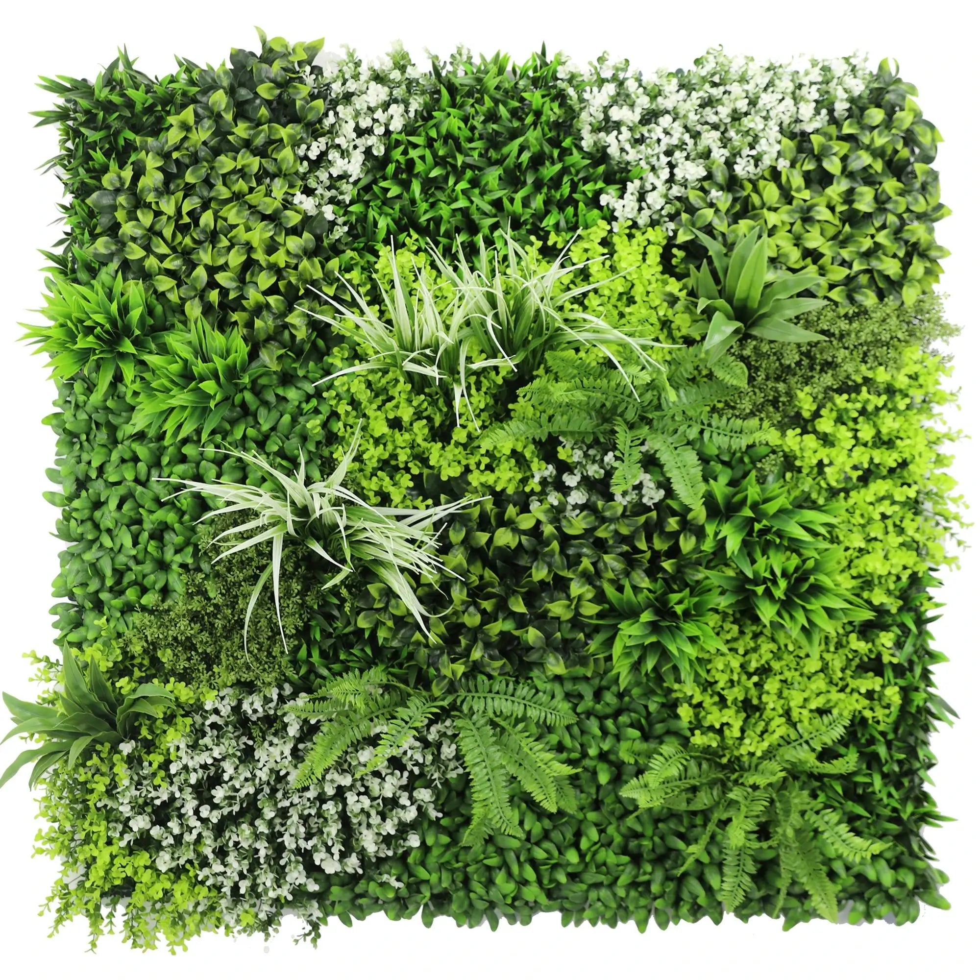 Artificial Vertical Garden / Green Wall Panel 1m x 1m UV Resistant