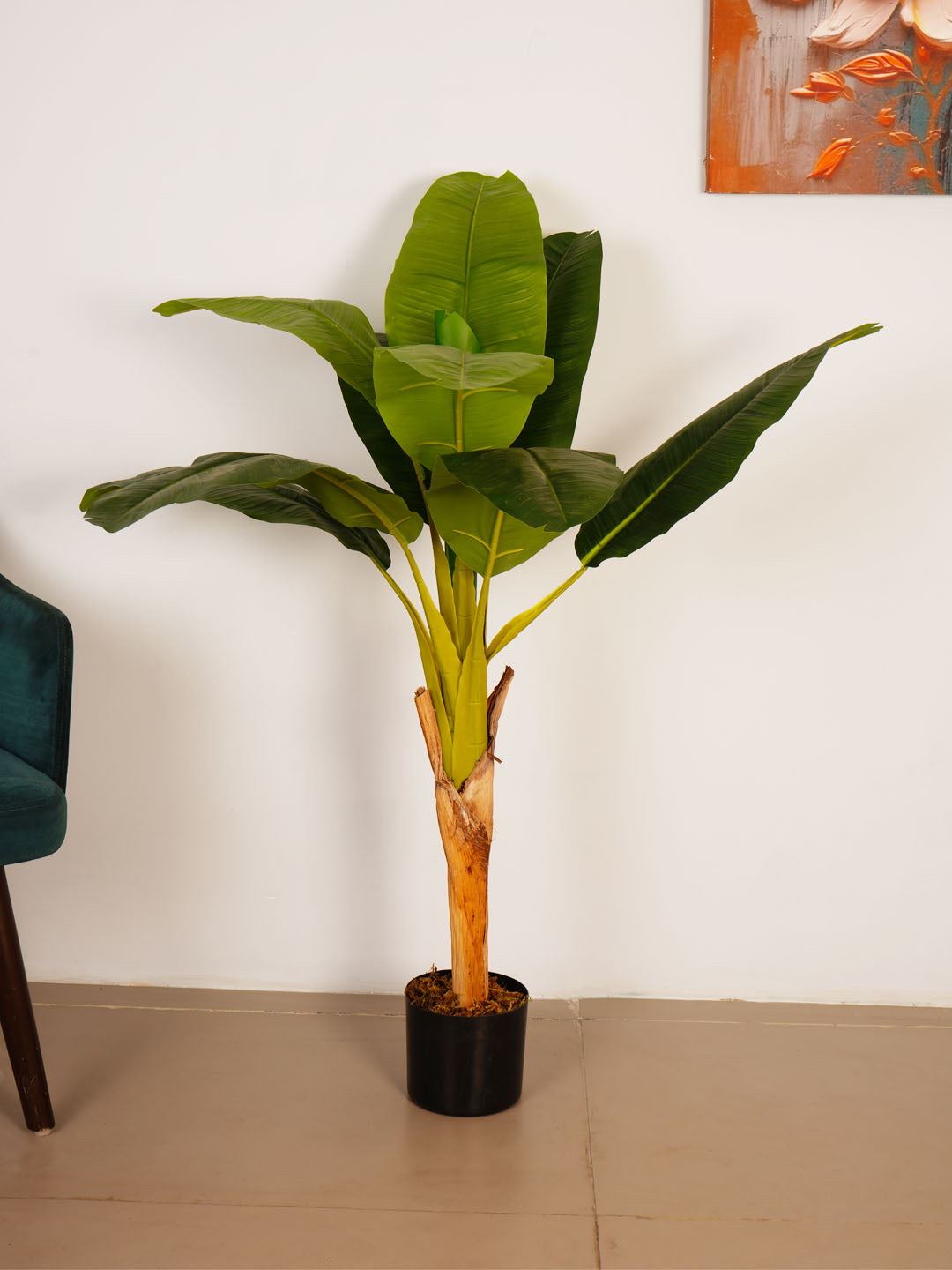 4Ft Artificial Bird of Paradise Plant in Pot