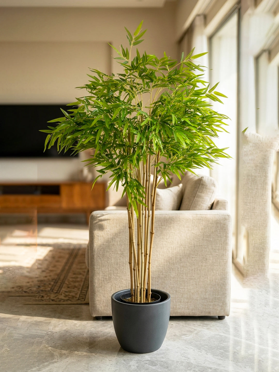5Ft Artificial Bamboo Tree in Pot