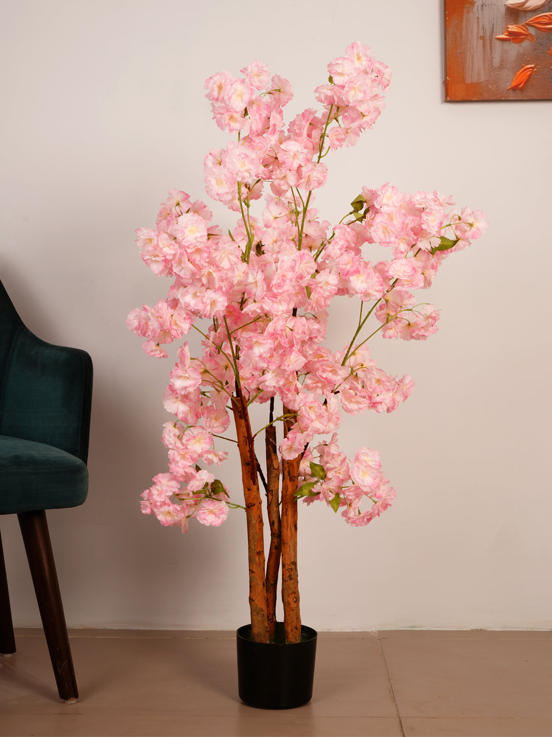 3.6Ft Artificial Pink Blossom Tree