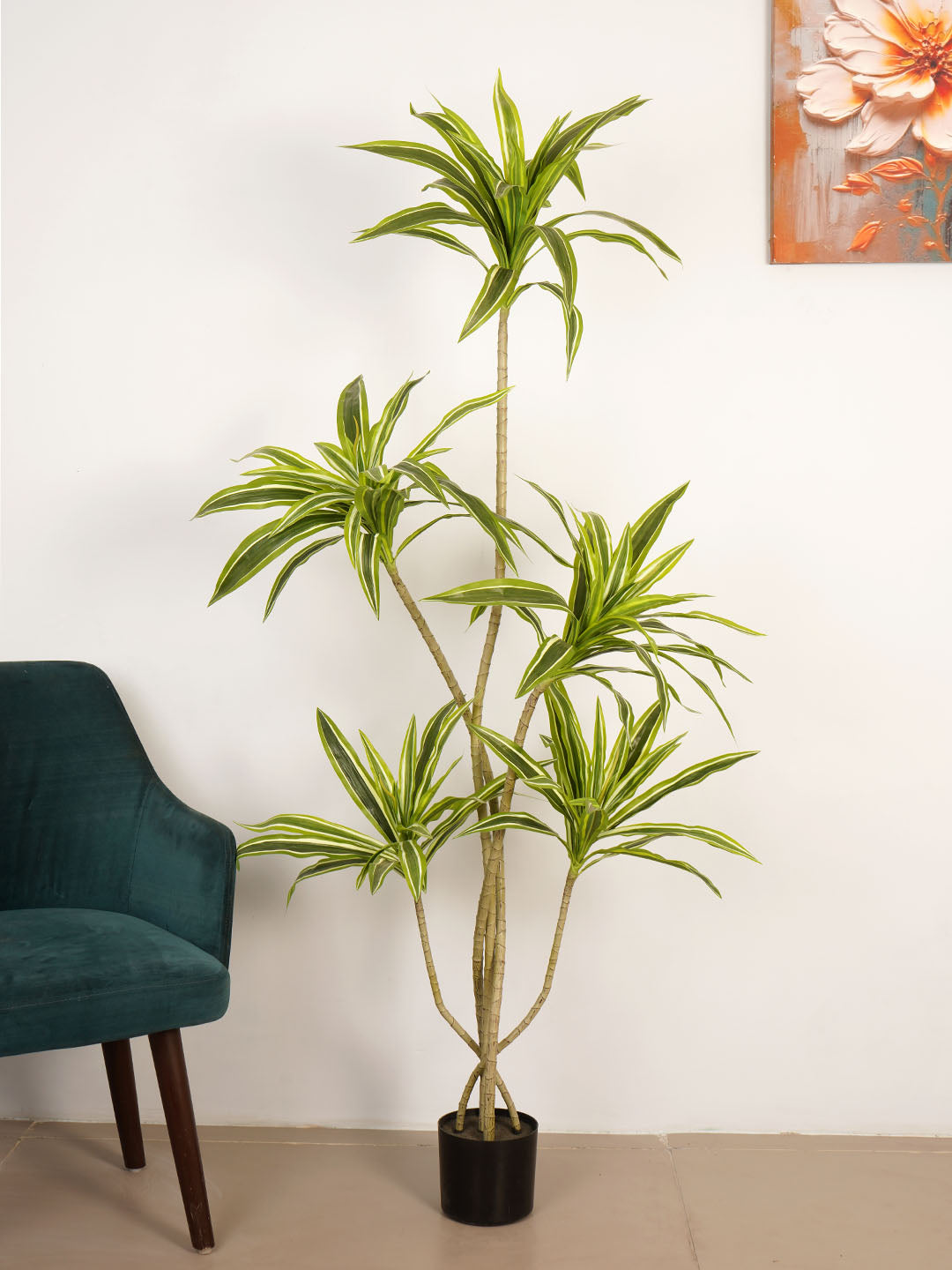 6Ft Artificial Dracaena Plant in Pot