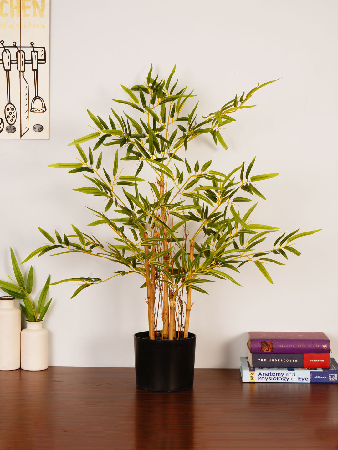 3Ft Artificial Bamboo Plant with Pot