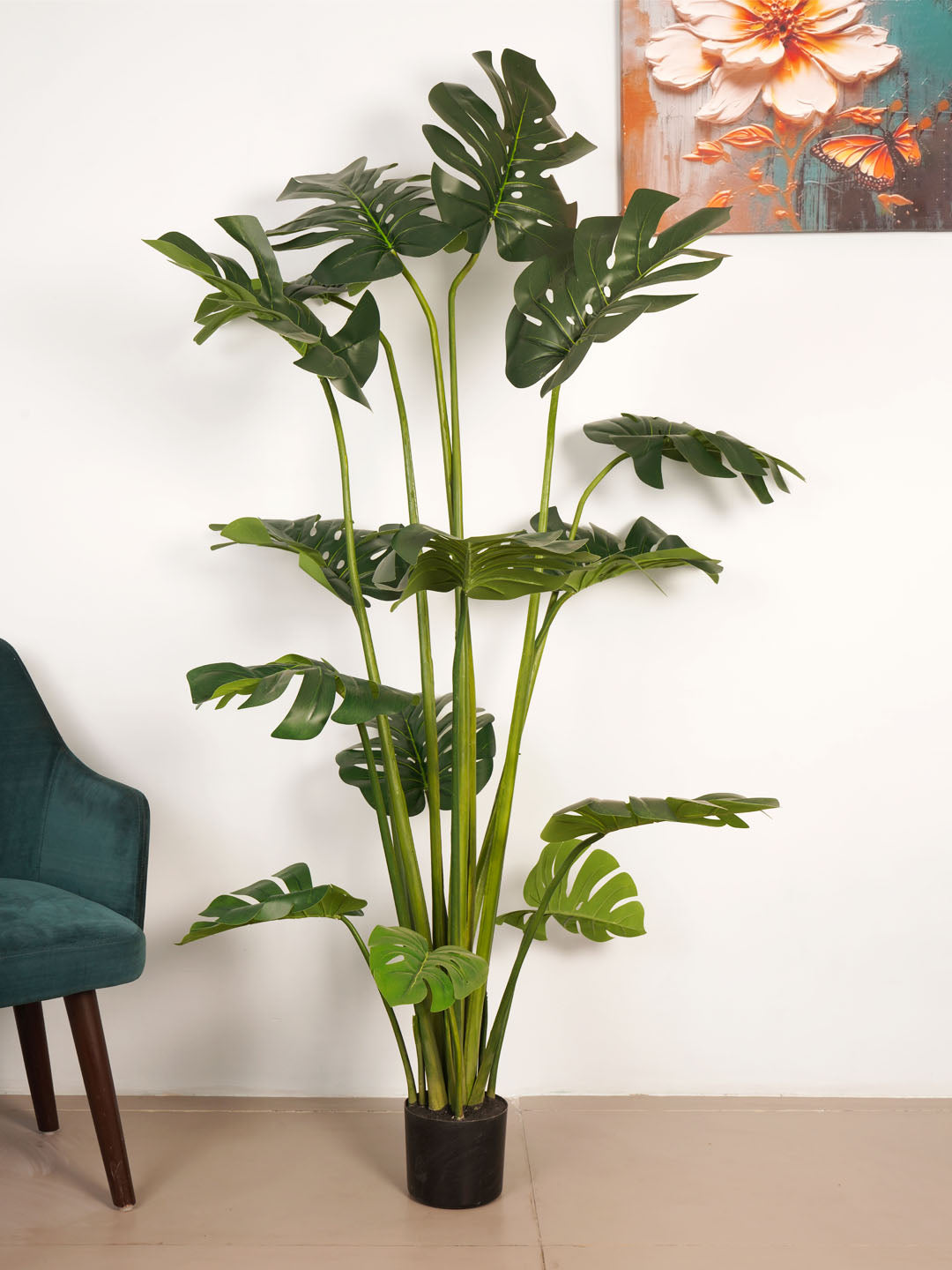 6FT Large Artificial Monstera Tree