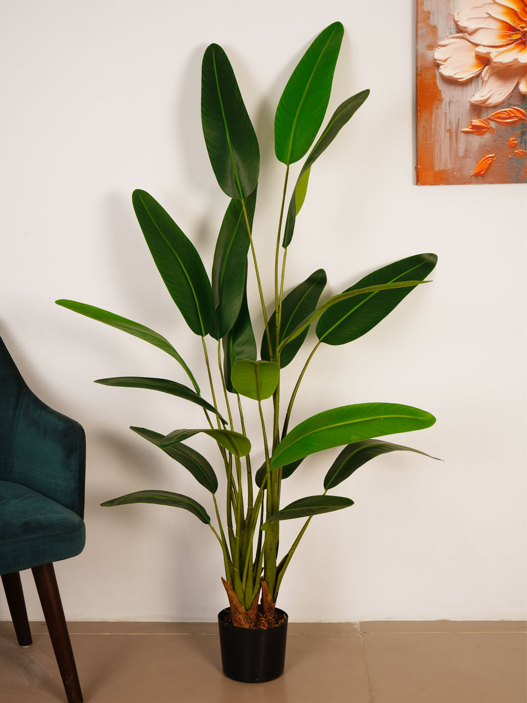6Ft Artificial Bird of Paradise Plant in Pot