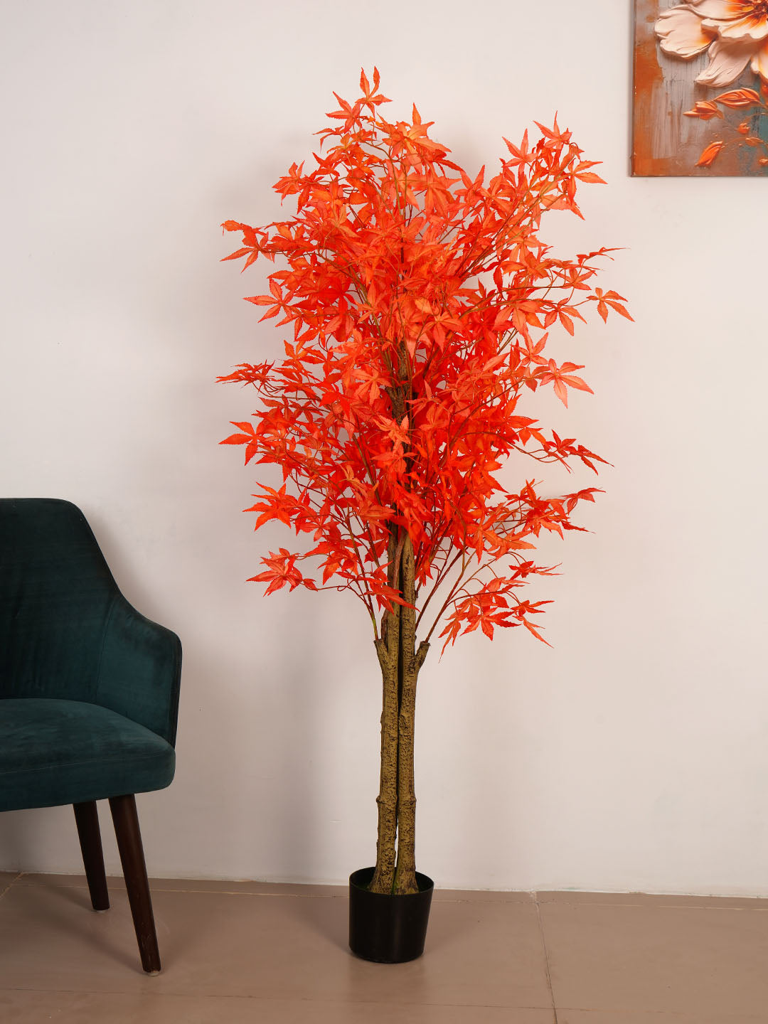 5.6Ft Artificial Japanese Maple Tree in Pot