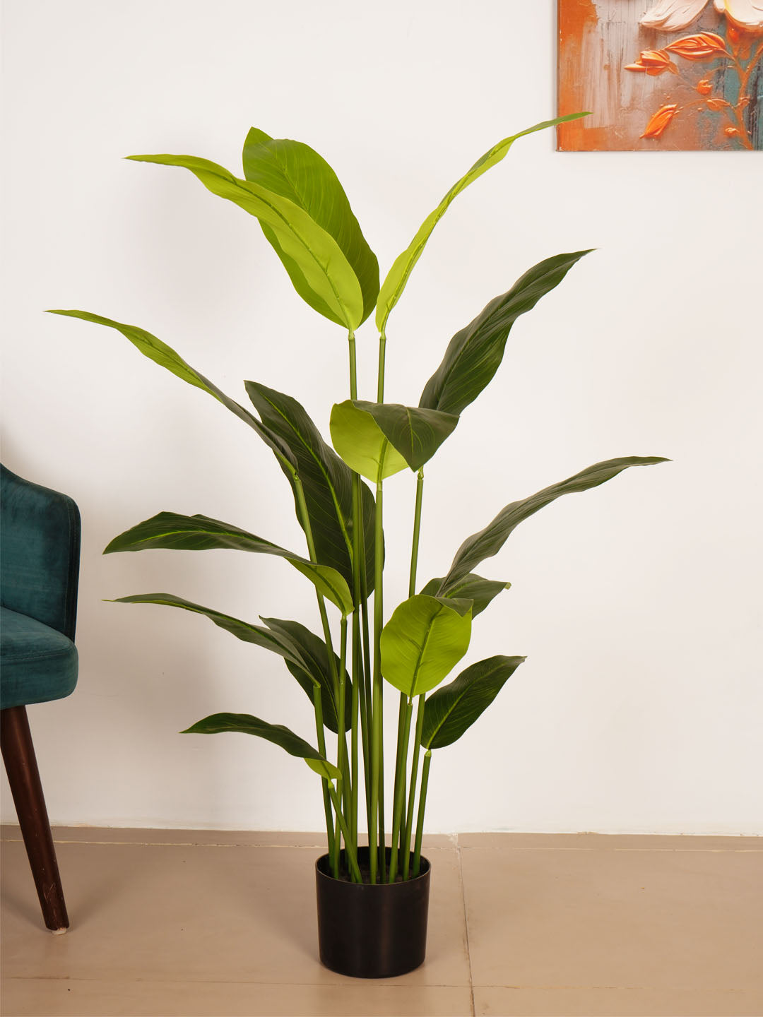 4.5 Artificial Bird of Paradise Plant with Pot