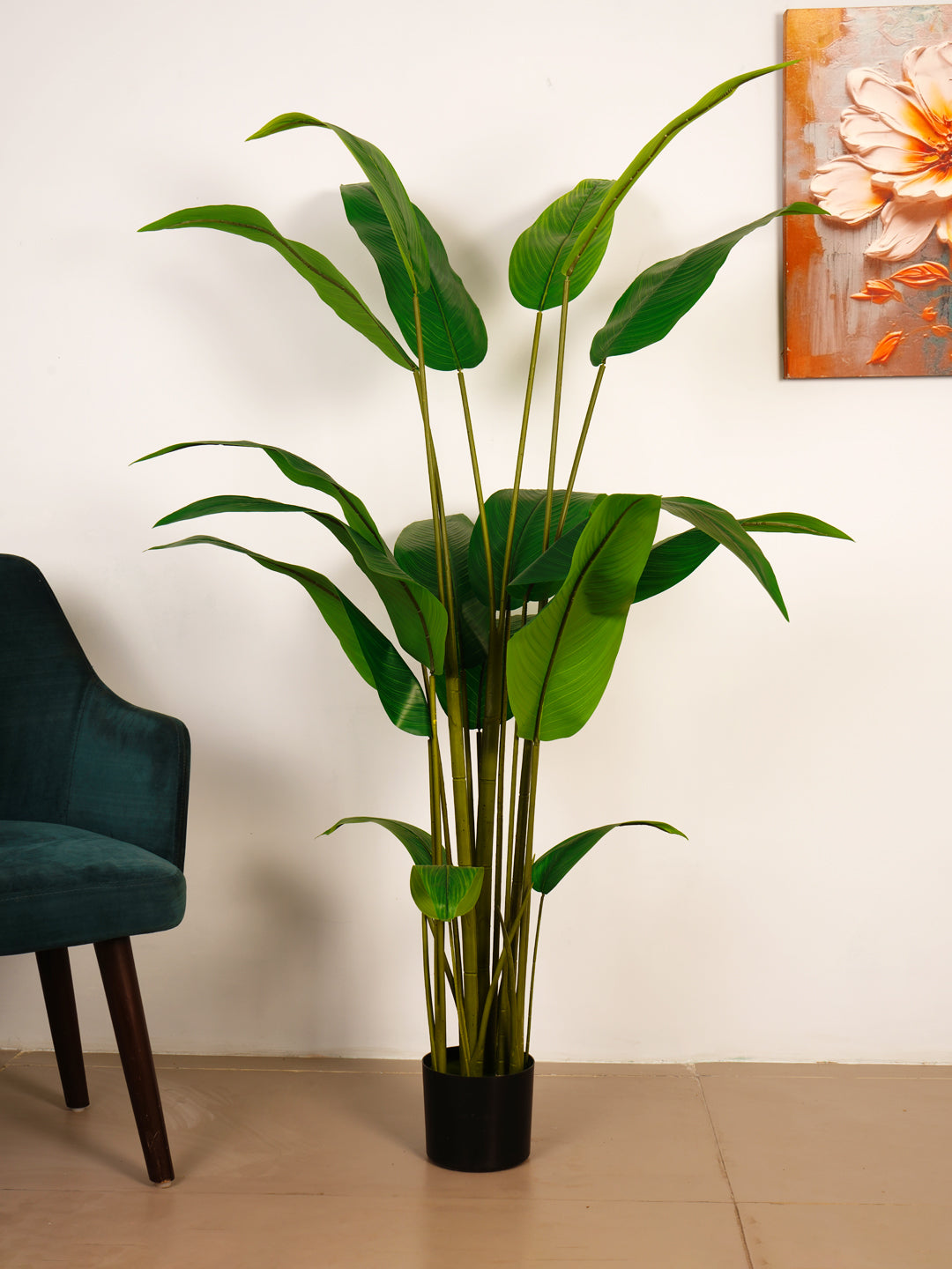 5Ft Artificial Bird of Paradise Tree in Pot