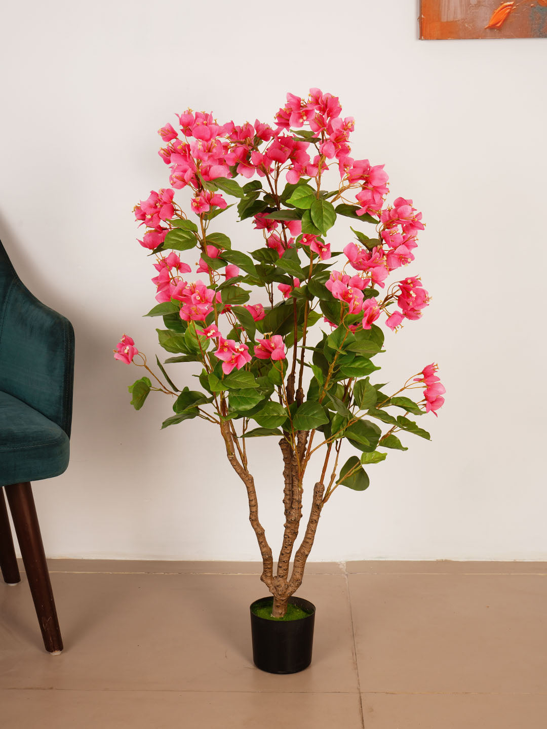 3.6Ft Artificial Bougainvillea Flowers Tree in Pot
