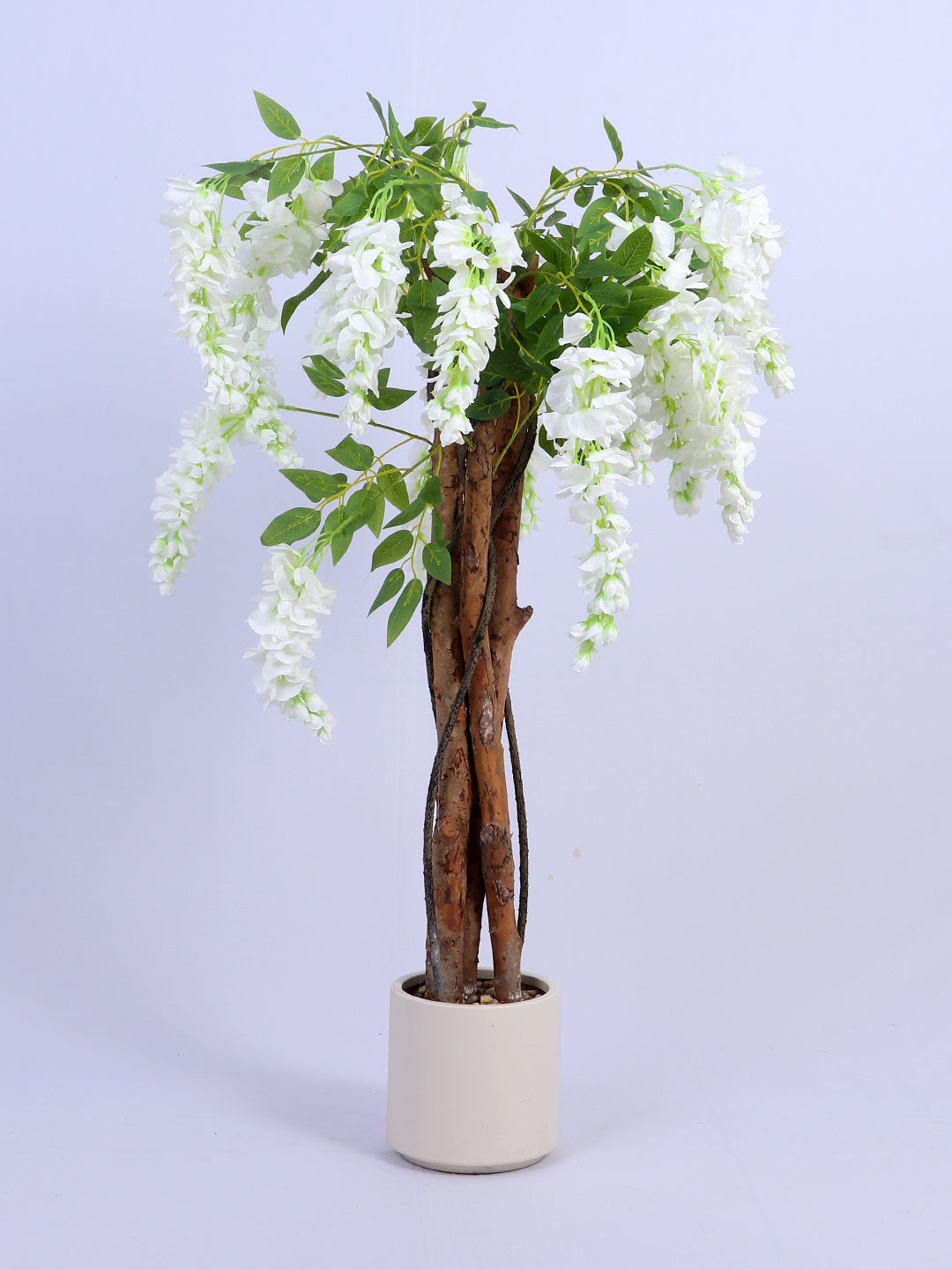 4Ft Artificial Wisteria Flowers Tree in Pot