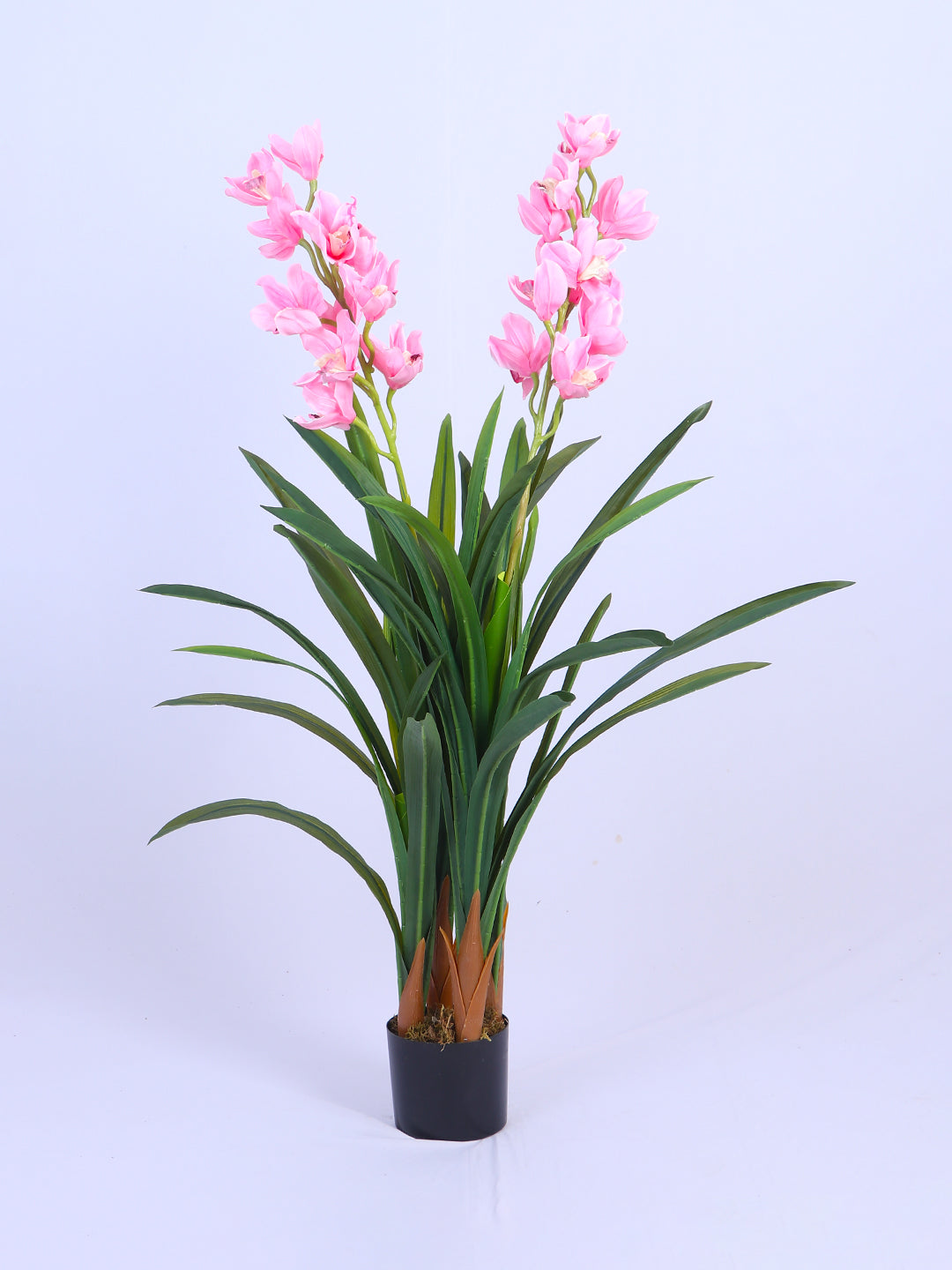 4Ft Artificial Orchid Flowers Tree in Pot