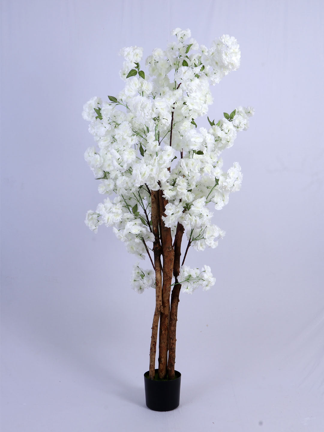 6ft Artificial White Blossom Tree