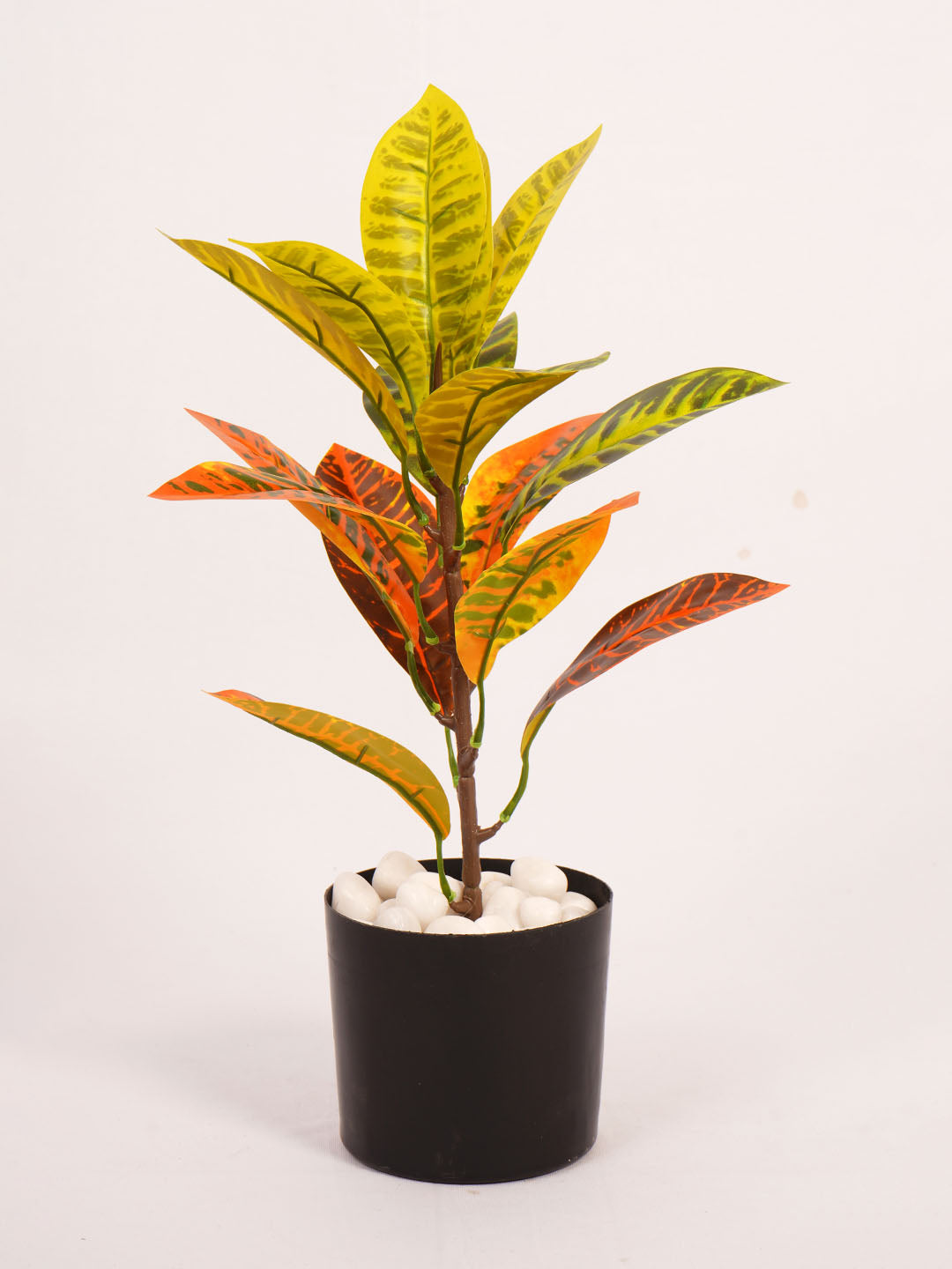 1.6Ft Artificial Croton Plant with Pot