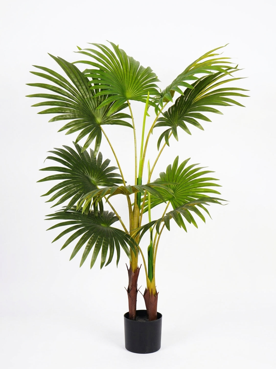 4Ft Artificial Palmetto Palm Tree in Pot