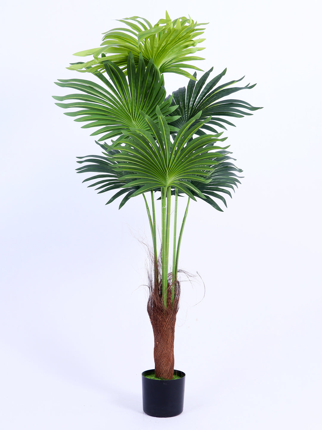 4Ft Artificial Palmetto Palm Tree in Pot