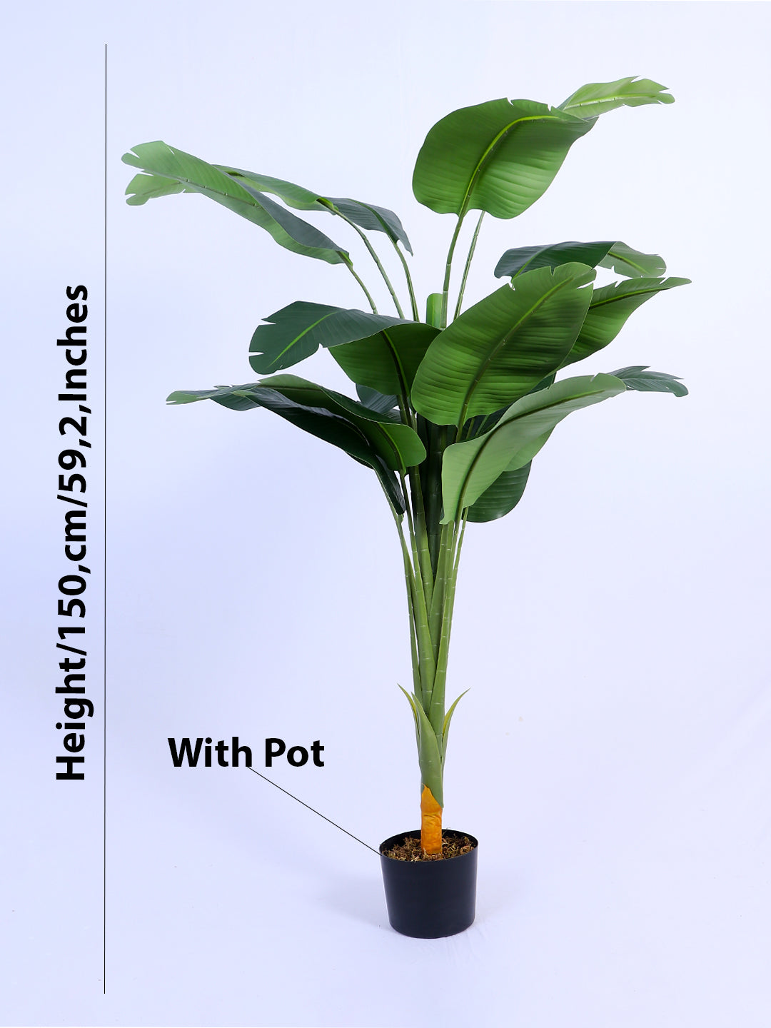 5Ft Artificial Bird of Paradise Tree in Pot