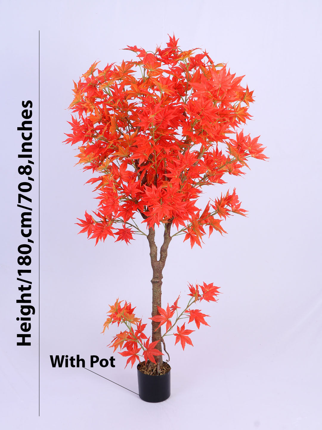 6Ft Artificial Japanese Maple Tree in Pot
