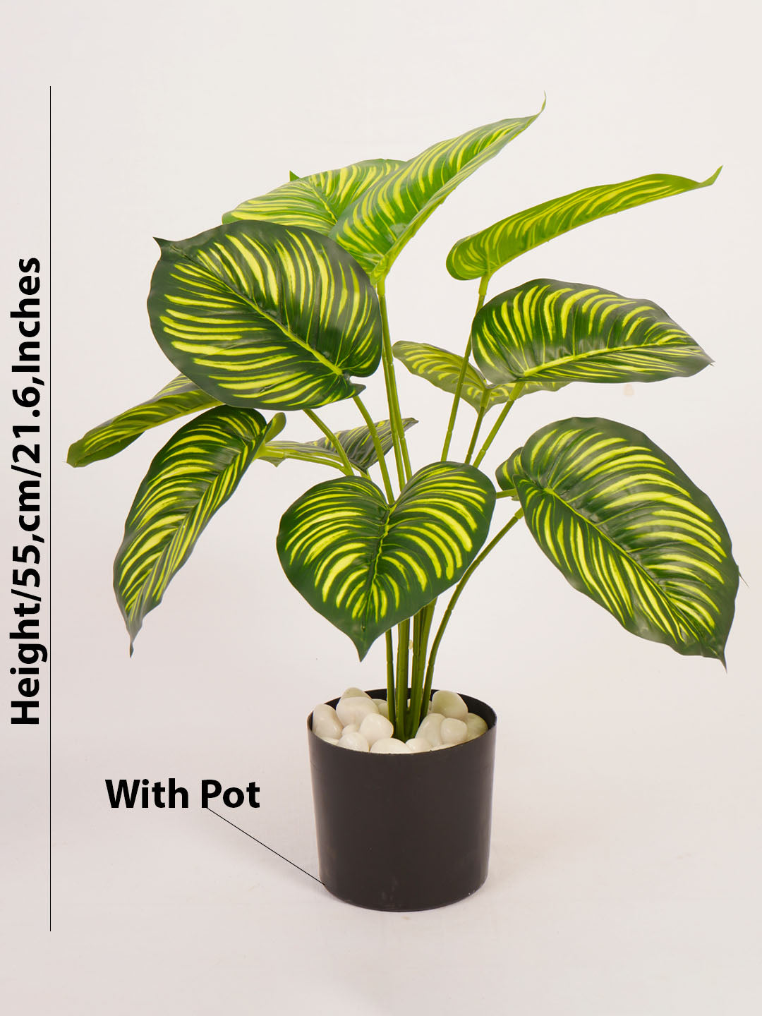 Artificial Philodendron Plant - 55cm Tall