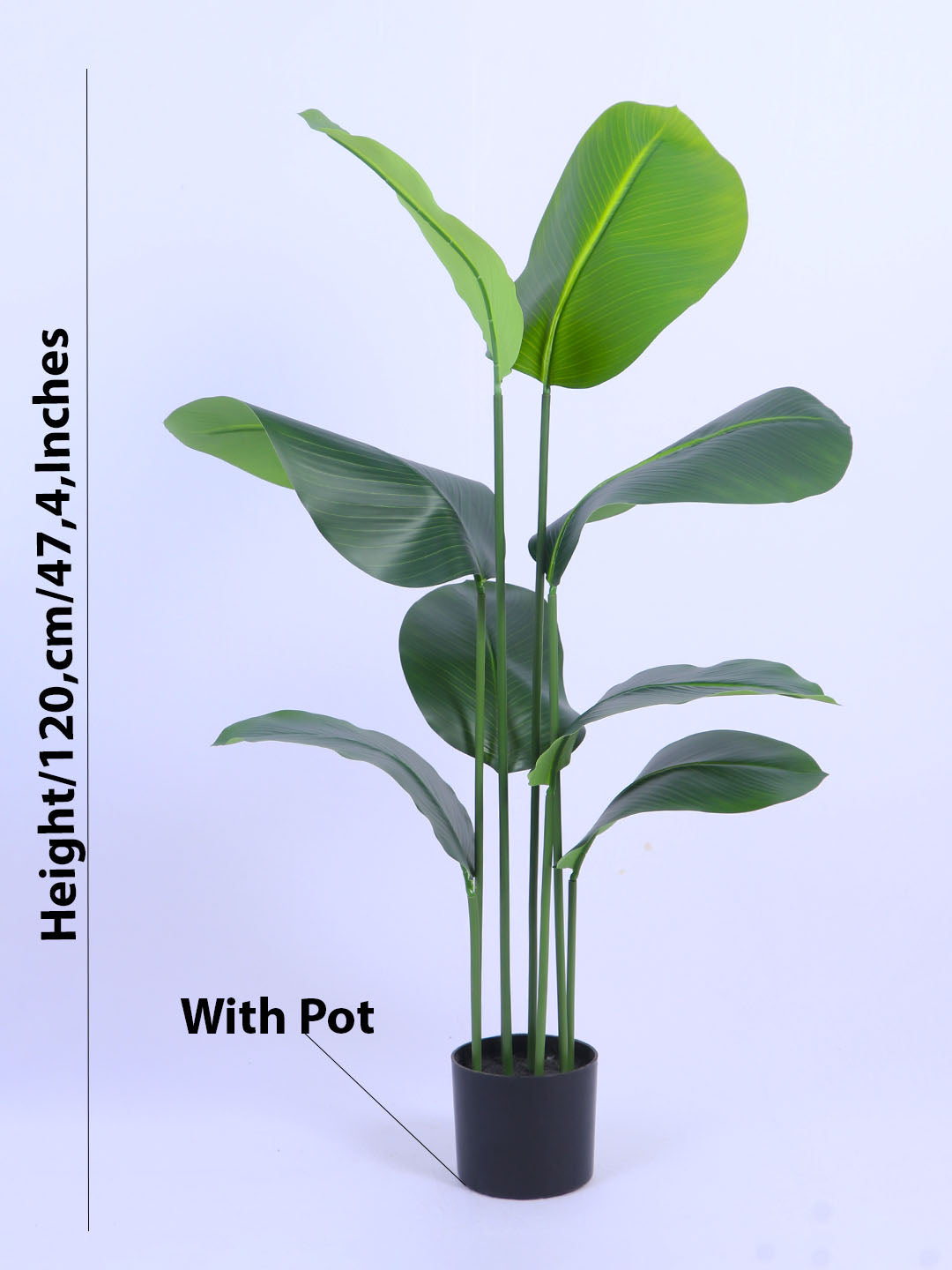 4fT Artificial Banana Plant with Pot