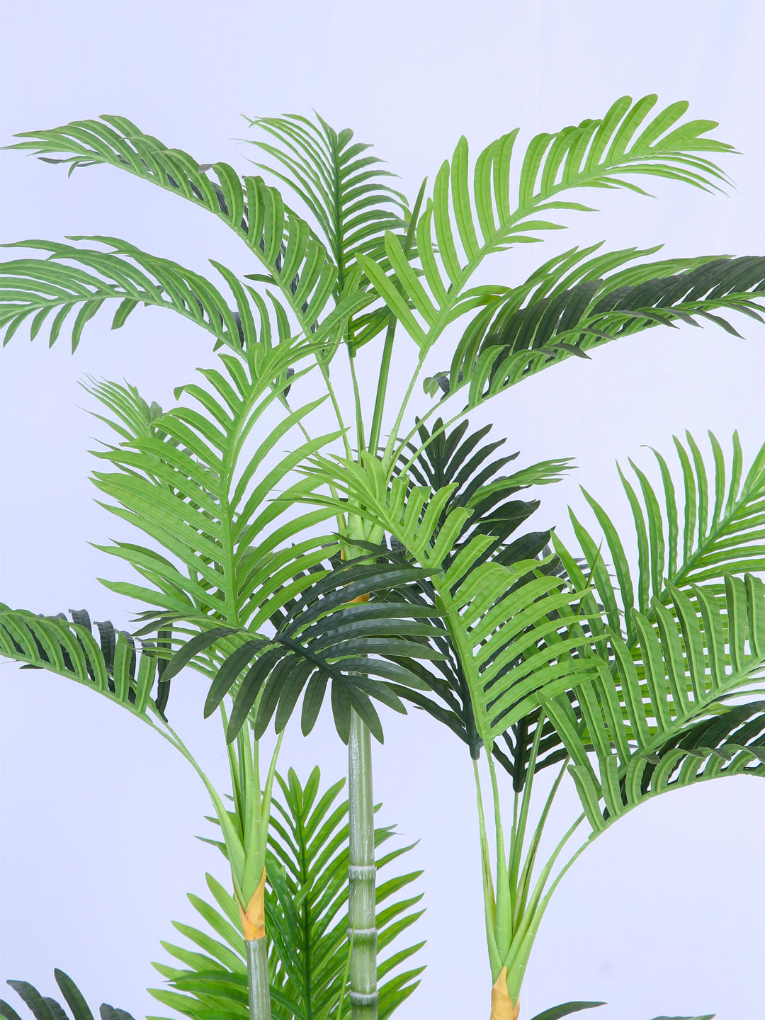 6FT Artificial Golden Areca Palm Tree with Black Pot