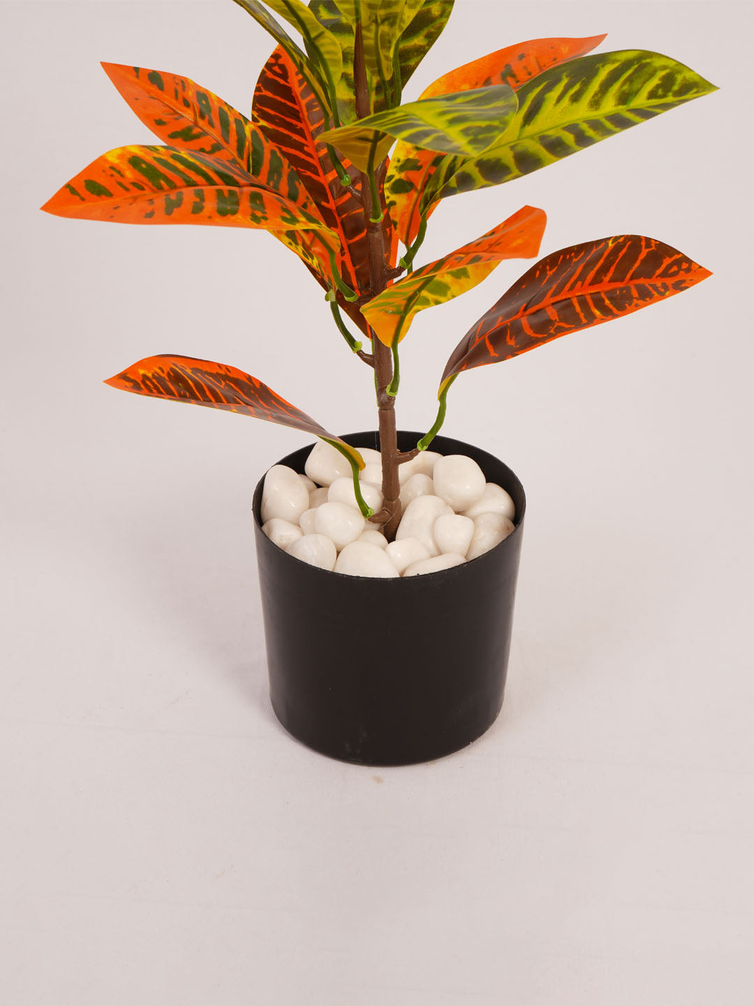 1.6Ft Artificial Croton Plant with Pot