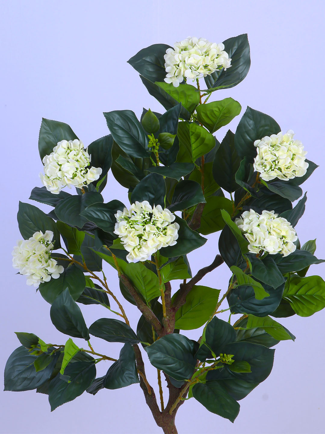 5ft Artificial White Hydrangea Tree
