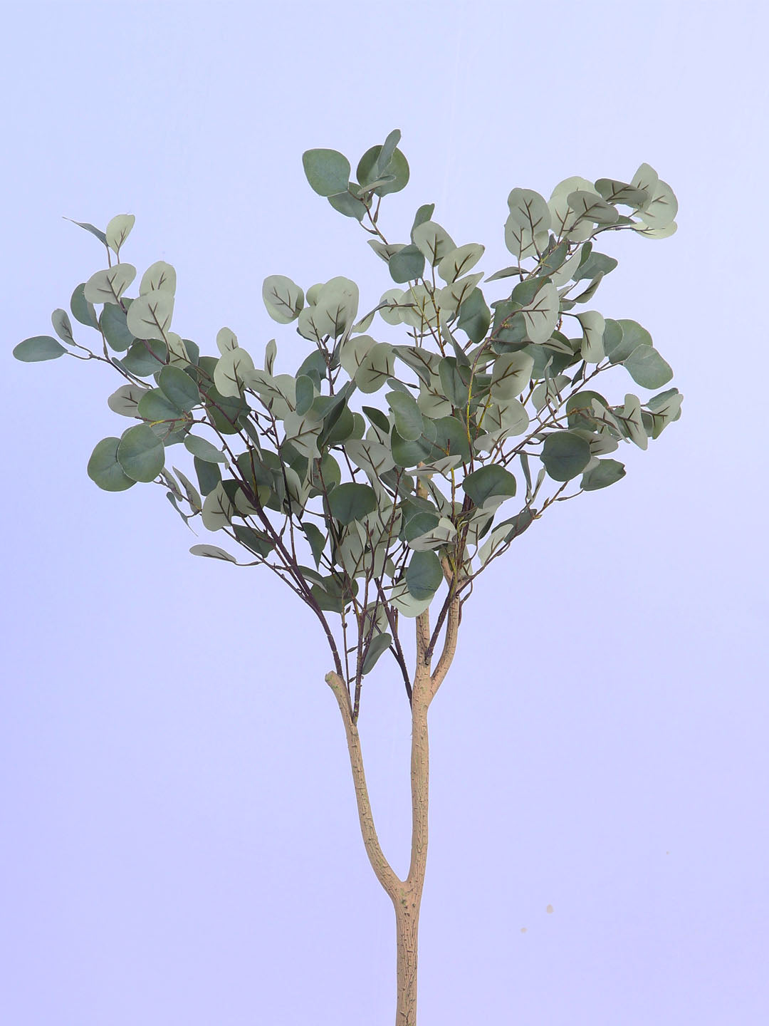 4Ft Artificial Eucalyptus Plant in Black Pot