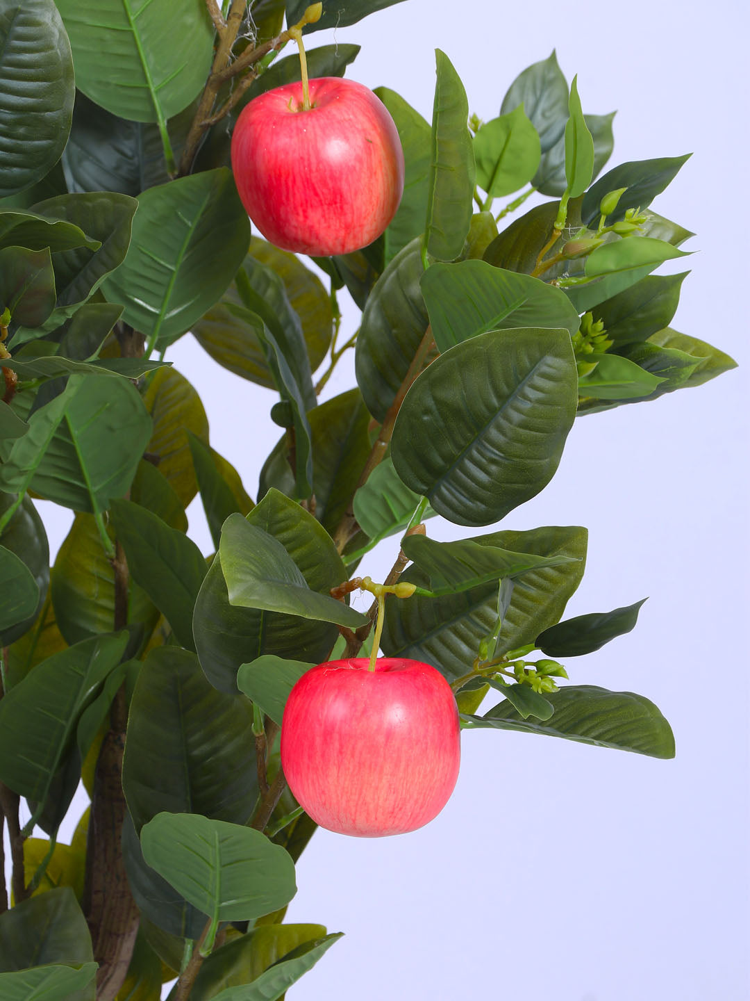 5FT Artificial Apple Plant with Red Fruits & Black Pot