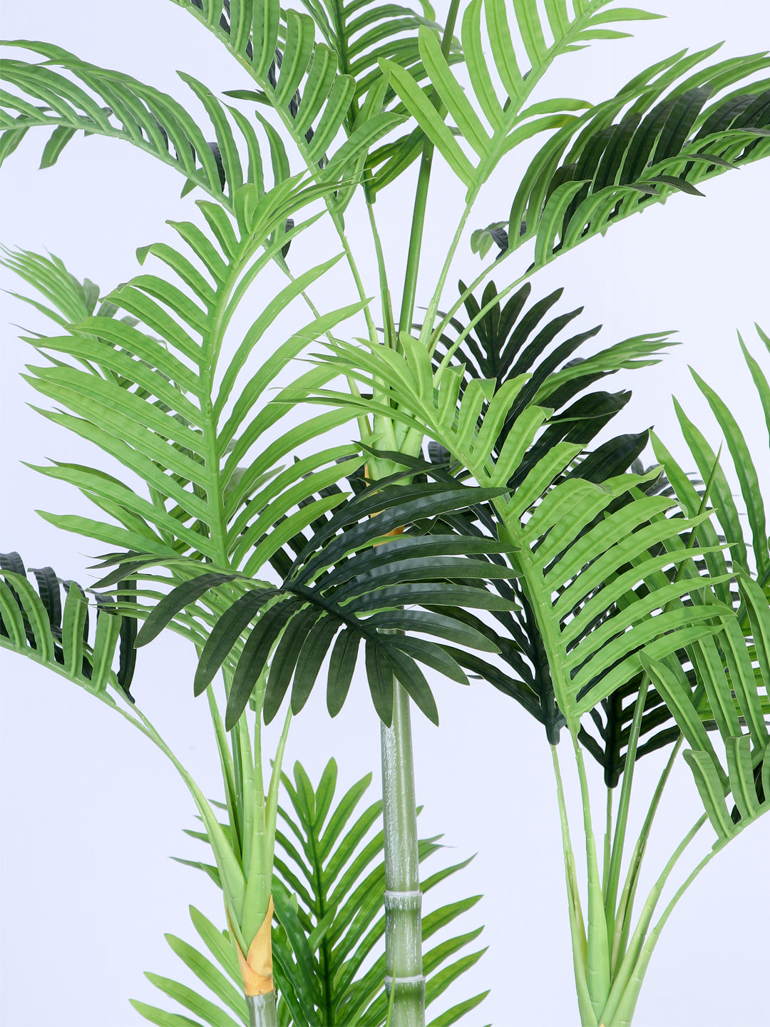 5Ft Artificial Golden Areca Palm Tree with Black Pot