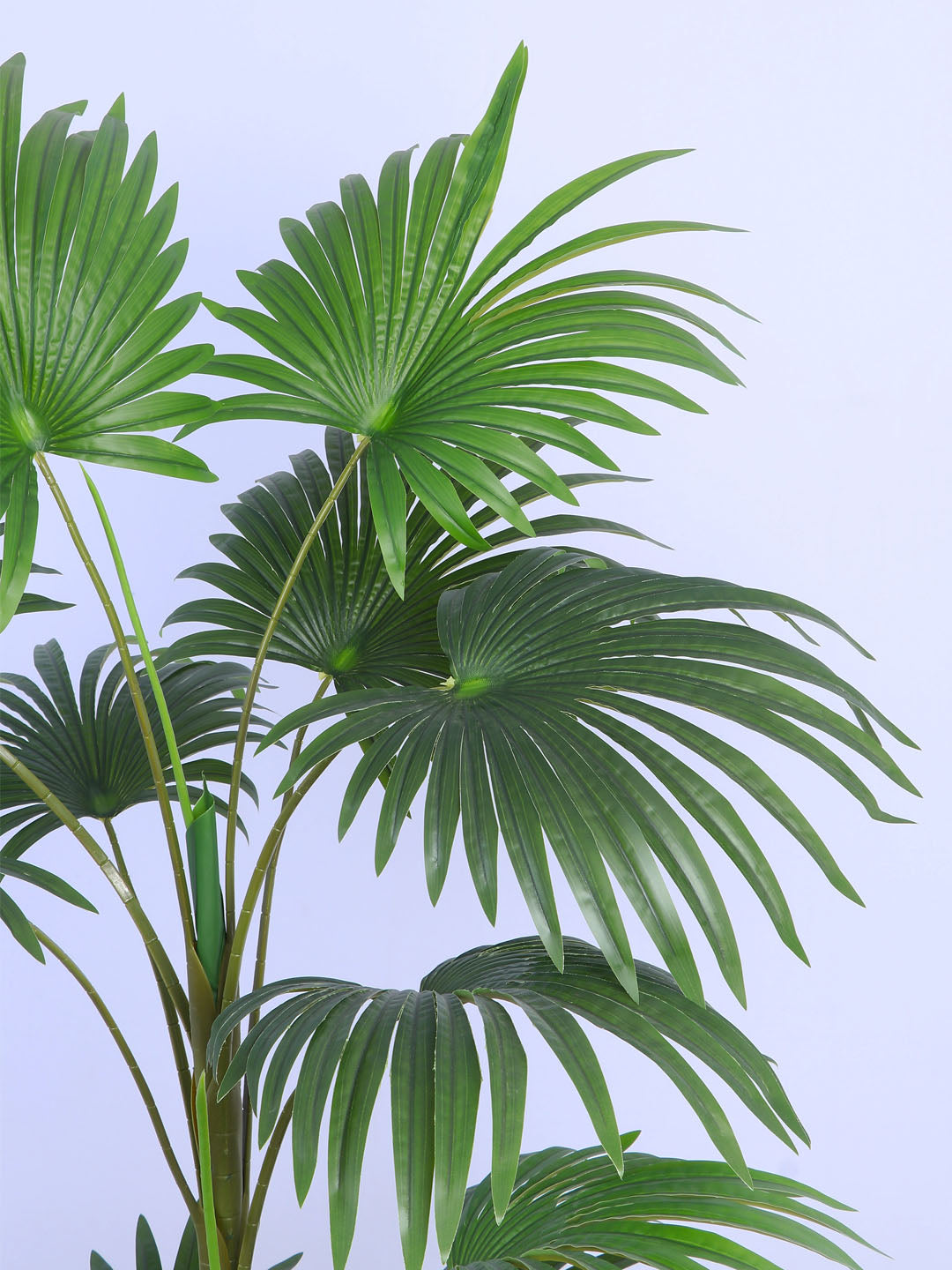 4.7Ft Artificial Palmetto Palm Tree in Pot,