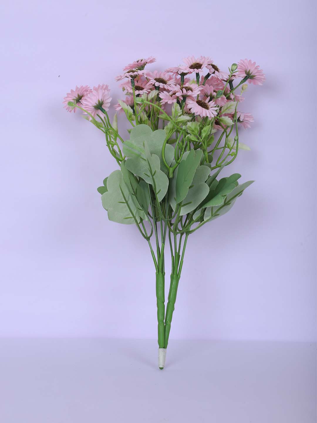 1Ft Artificial Dutch Daisy Flower Potted Plant With Black Pot