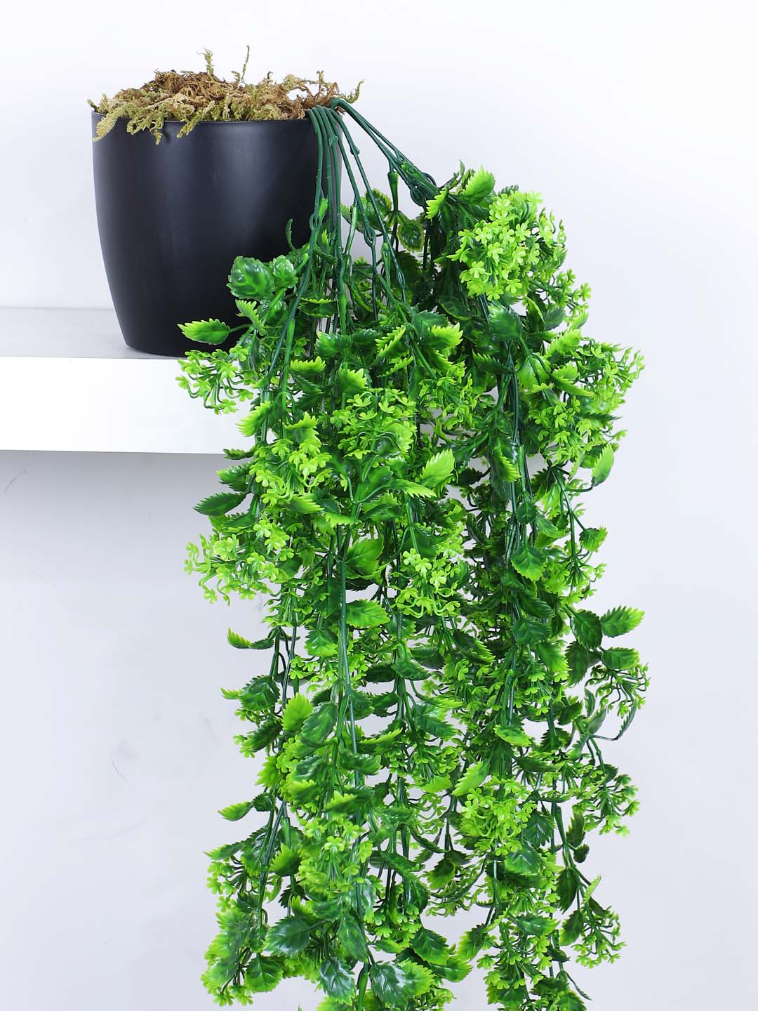 artificial hanging ivy plant in pot 2.2Ft Artificial Hanging Plants With Pot – ARICK DECOR