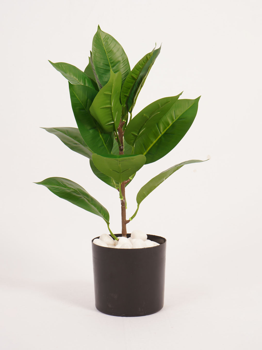 1.6Ft Artificial Croton Plant in Black Pot