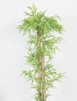 5.5ft Artificial Green Bamboo With Pot - Image 2