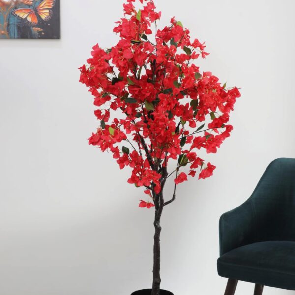 5.5fT Artificial Bougainvillea Flowers Plants with Pot