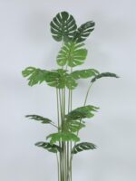 5.Ft Artificial Monstera Plant With Pot - Image 2