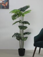 5.Ft Artificial Monstera Plant With Pot