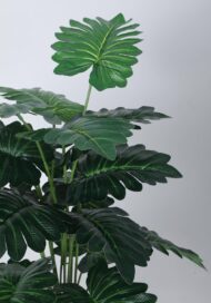 Artificial Philodendron Plant with Pot - Image 3